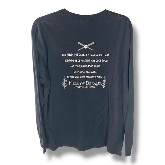 VintageLong Sleeve 1997 Field Of Dreams T Shirt Iowa Tourist Size Men’s Large - Picture 4 of 5